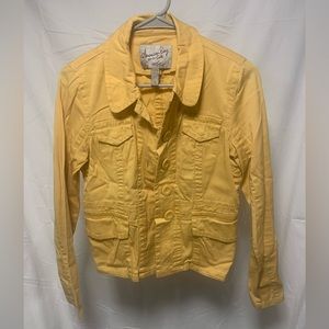 American Rag Women’s Light Yellow Jacket Size Small